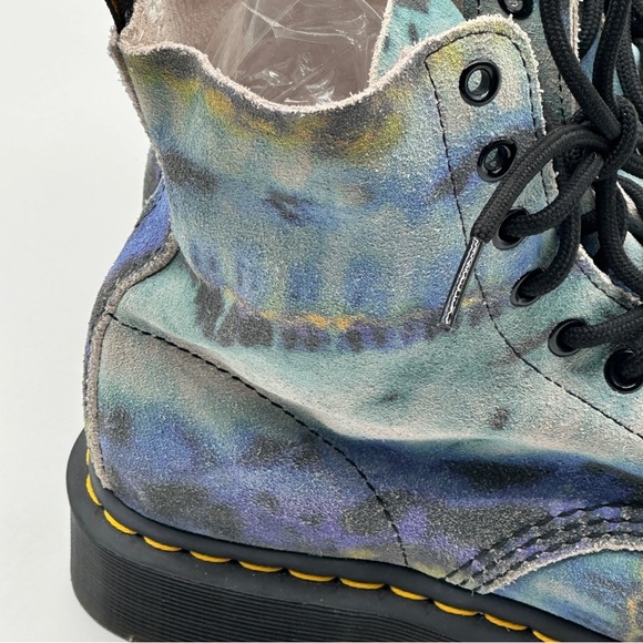 Dr. Martens 1460 Pascal Boot Unisex BLUE Tie Dye  Size 5 UK 7 Women  6 Men Boot - Picture 3 of 12